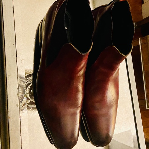Burgundy Wine Men’s shoe boot - Picture 3 of 6